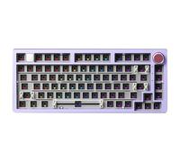 Giwnhvx Kit Tastiera Meccanica Cablata con Manopola Guarnizione Luce RGB Alluminio Personalizzato Hot-Swap Laptop Office Gamer Tastiera cablata E
