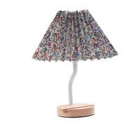 Giwnhvx Lampada da Tavolo con Base In Legno per la Camera da Letto con Fessura per il Supporto, Creazione di Un'Atmosfera Accogliente e Decorativa.