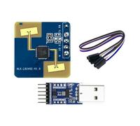 Giwnhvx LD2402 24G Rilevamento statico Presenza Del Corpo Umano 7m AIoT Modulo Radar Sensore Onda Millimetrata GPIO e UART Interfacce