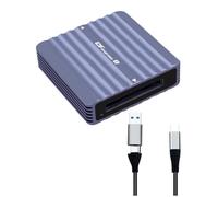 Giwnhvx Lettore portatile da tipo C a CFexpress B, Gen2, 10 Gbps, scheda di memoria CFE B, senza unità per computer portatili e telefoni