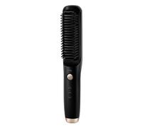 Giwnhvx Lisciante per Capelli Fili Lisciante per Capelli Elettrica Lisciante per Barba per Pettine Riscaldato Ricaricabile Nero