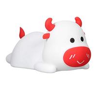 Giwnhvx Luce Notturna Colorata Tap Sensor Light Portable Cute Vitello Silicone LED Luce Notturna Regali per Neonati e Bambini