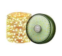 Giwnhvx Luci di campeggio Stringa LED Campeggio Luce ricaricabile Tenda Colorful Ambiance String Light