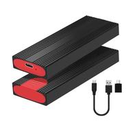 Giwnhvx M.2 SSD Enclosure PCIe SSD Case per M.2 NVMe & NGFF Hard Disk Converter per PC & Laptop NGFF