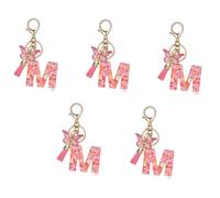 Giwnhvx M Style Lettera Carino Lettera Iniziale Maniglia Pendente