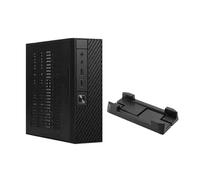 Giwnhvx M06 Mini Desktop Case MINI-ITX PC Chassis Versatile ed efficiente Caso di controllo industriale con cavalletto telescopico facile da usare