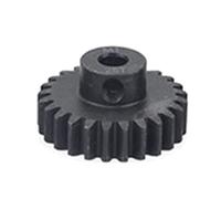 Giwnhvx M1 5Mm 25T Motore a Pignone in Metallo Acciaio Nero per Moto Auto Modello 1/10 Rc