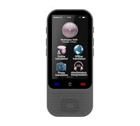 Giwnhvx Macchina di traduzione portatile S80 Pro ChatGPT Lingue in tempo reale Traduci Traduttore di registrazione di testo di foto vocale intelligente