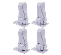 Giwnhvx Maniglia per porta a prova di bambino Maniglia per porta serratura resistente a prova di bambino Maniglie per porte per bambini Serrature per armadi 4 pezzi di sicurezza B