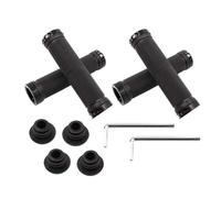 Giwnhvx Manopole per manubrio da ciclismo su strada, mountain bike, con blocco per manubrio della bicicletta, colore: nero