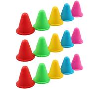 Giwnhvx Marcatore in plastica morbida per calcio, calcio, pattinaggio al chiuso e all'aperto, coni da allenamento per esercizi e giochi