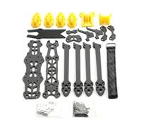 Giwnhvx Mark4 7 Pollici 295mm Telaio Quadricottero Kit 5mm Braccio per 7" FPV Freestyle & RC Racing Drone con Stampa Giallo