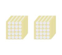 Giwnhvx Materiale per Candele DIY 480 Pezzi Nastro Biadesivo per Stoppini di Candele Adesivo per Fissaggio Stoppini di Candele Diametro 20 mm Spessore 1 mm