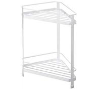 Giwnhvx Mensola portaoggetti da bagno, supporto per spezie, multifunzione, moderno, minimalista, bianco