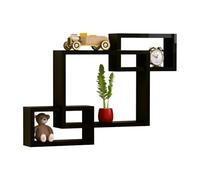 Giwnhvx Mensola sospesa cubica, cornice decorativa a incastro, cornice geometrica per soggiorno, camera da letto e bagno, a