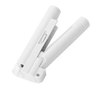 Giwnhvx Microscopio da lettura 80 x 100 x mini lente d'ingrandimento bianca scala di lettura ingrandimento ingrandimento pieghevole con illuminazione a LED