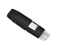 Giwnhvx Microscopio digitale 50X-1000X WiFi USB Microscopio portatile a mano con telecamera a 8 LED, colore: Nero