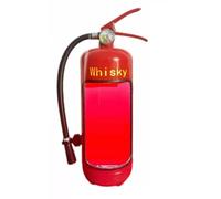 Giwnhvx Mini-Bar Estintori, Mini-Bar Estintori Fantasia Riciclati Uomo Cantina Regalo Originale per Vigile del Pompiere Amatoriale di Whisky