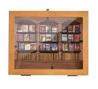 Giwnhvx Mini Biblioteca, Biblioteca Shake Away Your Anxiety, Biblioteca in miniatura, Piccola Biblioteca Artigianale, Libro in miniatura