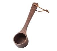 Giwnhvx Mini Cucchiaio di Misurazione in Legno Naturale Cucchiaio Misuratore per Tè, Caffè, Chicchi di Zucchero, Spezie, Strumento di Misura per la Cucina a Casa B