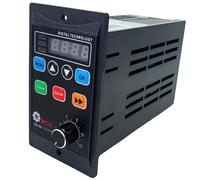 Giwnhvx Mini Inverter VFD Integrato 750 W Trasformatore di Frequenza 1 CV per la Regolazione della Velocità del Motore Asincrono Trifase
