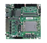 Giwnhvx Mini ITX B760 NAS Scheda Madre Home Processor LGA1700 CPU 2xDDR5 4xi226 2.5G 2xM.2 NVME 8xSATA Qnas Firewall Server
