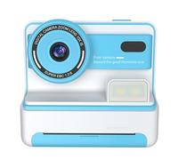 Giwnhvx Mini macchina fotografica con stampa istantanea per bambini 30 MP HD 1080P Selfie Fotocamera Digitale con Stampa Termica Regalo divertente da da solo