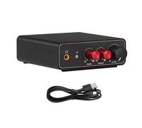 Giwnhvx Mini MM/Phono Stage RIAA Preamplificatore per giradischi in vinile/giradischi con uscita cuffie 3,5 mm
