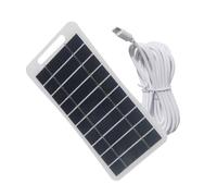 Giwnhvx Mini Pannello Solare 5V 2W, Caricatore Solare USB, Solari di Tipo Micro, Pannello Solare Portatile per L'Illuminazione Domestica Del Telefono