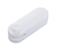 Giwnhvx Mini sigillante per sacchetti mini sigillatore e taglierina ricaricabile per sacchetti di chip sigillanti sigillanti per sacchetti sigillanti portatili bianco