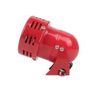 Giwnhvx Mini sirena motore in metallo rosso allarme industriale antifurto elettrico 120dB MS-190 DC12V