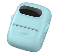 Giwnhvx Mini stampante termica portatile con per piccole imprese, casa, ufficio, verde