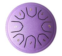 Giwnhvx Mini Tamburo Cava 4.5 Pollice 8 Toni Hollow Drum Acciaio Lingua Tamburo Strumento A Percussione Musica Per Bambini