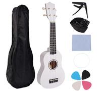 Giwnhvx Mini ukulele da 53,3 cm, base per principianti, piccola chitarra a quattro corde, strumento musicale per bambini