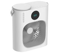 Giwnhvx Mini USB di raffreddamento portatile condizionatore d'aria ventilatore ricaricabile portatile silenzioso desktop per ufficio camera da letto