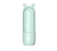 Giwnhvx Mini ventilatore idratante per il viso, ventola di raffreddamento per il viso, ricarica USB, ventilatore portatile da tavolo (cervo verde)