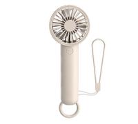 Giwnhvx Mini ventilatore portatile portatile multifunzione a 3 velocità tipo C ricaricabile con moschettone per viaggi all'aperto B