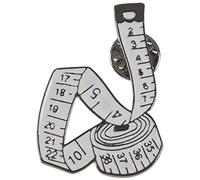 Giwnhvx Misura Boemia Donne Strumento Di Dimensionamento Spilla Badge Pin Collana