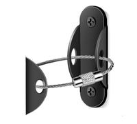 Giwnhvx Mobili Anti-Tip Fixer Scarpiera Armadietto Libreria Regolabile Metallo Addensato Sicurezza Anti-Tip Fixer Nero Facile Da Installare