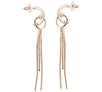 Giwnhvx Moda Lega Strass Orecchini Nappa D' Orecchini Cerchio Orecchini Da Sposa Da