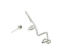 Giwnhvx Moda Semplice Linee Lunghe Orecchini Asimmetrici per Le Donne In Lega Goccia Dangle Orecchini Moda , lega