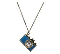 Giwnhvx Moda Vintage Jewelry Camera Collane Pendenti Enamel Fashion Fashion Colore: Blu