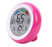 Giwnhvx Monitor digitale igrometro termometro per interni monitor di umidità della temperatura domestica per casa ufficio cameretta bambino rosso