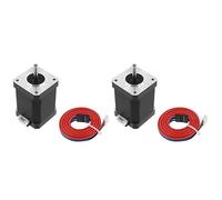 Giwnhvx Motore passo-passo bipolare Nema 17 ad alta coppia da 2,1 A, 65 Ncm, 2,1 A, 2 pezzi