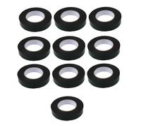 Giwnhvx Nastro biadesivo permanente, in schiuma, autoadesivo, per auto, larghezza 25 mm, 10 pezzi, colore: nero