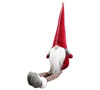 Giwnhvx Natale Gambe Lunghe Senza Bambola Nordic Vento Elfo Timido Famiglia Bella Decorazione Perfetto Regalo di Vacanza A