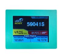 Giwnhvx Nerdminer V2 Minatore 56KH/S Display LCD da 2,8 pollici BTC Lotteria Minatore Bitcoin Solo Miner Nerd Miner A