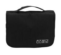 Giwnhvx Nero Appeso Viaggio Grande Borsa da Toilette Cosmetica Donne Neonato Trucco Bellezza Caso di Vanità Organizzatore Accessorio di Stoccaggio Sacchetto di Lavaggio