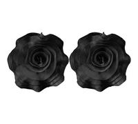 Giwnhvx Nero Multistrato Tridimensionale Fiore Corpetto da Sposa Decorazione Applique Fiori Decorativi DIY