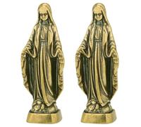 Giwnhvx Nostra Signora Decorazione Religiosa Natività Ornamento Nostra Signora Statua Gesù Statua Religiosa Statua Display Desktop